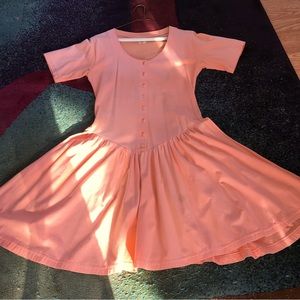 European dress 100% cotton